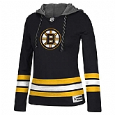Women Boston Bruins Blank (No Name & Number) Black Stitched NHL Pullover Hoodie WanKe,baseball caps,new era cap wholesale,wholesale hats