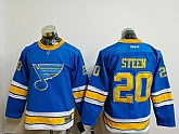 Youth St. Louis Blues #20 Alexander Steen Light Blue 2017 Winter Classic Stitched NHL Jersey,baseball caps,new era cap wholesale,wholesale hats