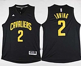 Cleveland Cavaliers #2 Kyrie Irving Black Fashion Stitched NBA Jersey,baseball caps,new era cap wholesale,wholesale hats