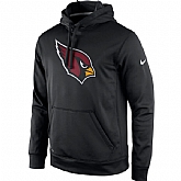 Men's Arizona Cardinals Nike Black Practice Performance Pullover Hoodie,baseball caps,new era cap wholesale,wholesale hats