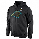 Men's Carolina Panthers Nike Black Super Bowl 50 Bound Team Travel Performance Pullover Hoodie,baseball caps,new era cap wholesale,wholesale hats