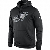Men's Philadelphia Eagles Nike Black Practice Performance Pullover Hoodie,baseball caps,new era cap wholesale,wholesale hats