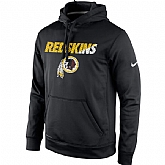 Men's Washington Redskins Nike Black Kick Off Staff Performance Pullover Hoodie,baseball caps,new era cap wholesale,wholesale hats