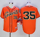 San Francisco Giants #35 Brandon Crawford Orange Alternate Cool Base Stitched MLB Jersey,baseball caps,new era cap wholesale,wholesale hats