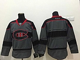 Men Montreal Canadiens Customized Charcoal Gray Stitched Hockey Jersey,baseball caps,new era cap wholesale,wholesale hats