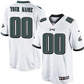 Men Nike Philadelphia Eagles Customized White Team Color Stitched NFL Game Jersey,baseball caps,new era cap wholesale,wholesale hats