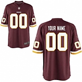 Youth Nike Washington Redskins Customized Red Team Color Stitched NFL Game Jersey,baseball caps,new era cap wholesale,wholesale hats