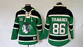 Chicago Blackhawks #86 Teuvo Teravainen Green Sawyer Hooded Sweatshirt Stitched NHL Hoodie,baseball caps,new era cap wholesale,wholesale hats