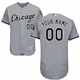 Chicago White Sox Customized Majestic Flexbase Collection Stitched Baseball WEM Jersey - Gray,baseball caps,new era cap wholesale,wholesale hats