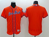 New York Mets Customized Men's Orange Flexbase Collection Stitched Baseball Jersey,baseball caps,new era cap wholesale,wholesale hats