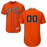 San Francisco Giants Customized Majestic Flexbase Collection Stitched Baseball WEM Jersey - Orange,baseball caps,new era cap wholesale,wholesale hats