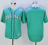 Seattle Mariners Customized Men's Green New Cool Base Stitched Baseball Jersey,baseball caps,new era cap wholesale,wholesale hats