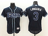 Tampa Bay Rays #3 Evan Longoria Navy Blue 2016 Flexbase Collection Stitched Baseball Jersey,baseball caps,new era cap wholesale,wholesale hats