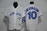 Toronto Blue Jays #10 Edwin Encarnacion White 2016 Flexbase Collection Stitched Baseball Jersey,baseball caps,new era cap wholesale,wholesale hats