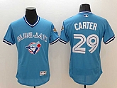 Toronto Blue Jays #29 Joe Carter Mitchell And Ness Light Blue 2016 Flexbase Collection Stitched Jersey,baseball caps,new era cap wholesale,wholesale hats
