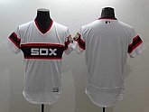 Chicago White Sox Blank Mitchell And Ness 1983 White Flexbase Collection Stitched Jersey,baseball caps,new era cap wholesale,wholesale hats