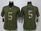 Women Limited Nike Jacksonville Jaguars #5 Bortles Green Salute To Service Stitched NFL Jersey,baseball caps,new era cap wholesale,wholesale hats