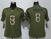 Women Limited Nike Tennessee Titans #8 Mariota Green Salute To Service Stitched NFL Jerseys,baseball caps,new era cap wholesale,wholesale hats