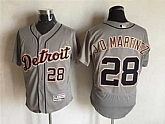 Detroit Tigers #28 J.D.Martinez Gray 2016 Flexbase Collection Stitched Jersey,baseball caps,new era cap wholesale,wholesale hats