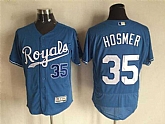 Kansas City Royals #35 Eric Hosmer Blue 2016 Flexbase Collection Stitched Baseball Jersey,baseball caps,new era cap wholesale,wholesale hats