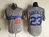 Los Angeles Dodgers #23 Kirk Gibson Gray 2016 Flexbase Collection Stitched Baseball Jersey,baseball caps,new era cap wholesale,wholesale hats