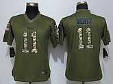 Women Limited Nike Philadelphia Eagles #11 Wentz Green Salute To Service Stitched NFL Jersey,baseball caps,new era cap wholesale,wholesale hats