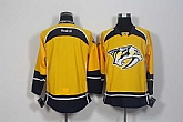 Men Nashville Predators Customized Yellow Stitched NHL Jersey,baseball caps,new era cap wholesale,wholesale hats