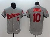 Baltimore Orioles #10 Adam Jones Gray USA Independence Day 2016 Flexbase Collection Stitched Baseball Jersey,baseball caps,new era cap wholesale,wholesale hats