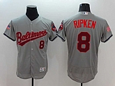 Baltimore Orioles #8 Cal Ripken Gray USA Independence Day 2016 Flexbase Collection Stitched Baseball Jersey,baseball caps,new era cap wholesale,wholesale hats