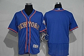 New York Mets Blank Blue-Gray 2016 Flexbase Collection Stitched Baseball Jersey,baseball caps,new era cap wholesale,wholesale hats