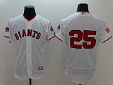 San Francisco Giants #25 Barry Bonds White USA Independence Day 2016 Flexbase Collection Stitched Baseball Jersey,baseball caps,new era cap wholesale,wholesale hats