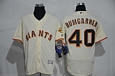 San Francisco Giants #40 Madison Bumgarner Cream 2016 Flexbase Collection Stitched Jersey,baseball caps,new era cap wholesale,wholesale hats