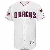 Arizona Diamondbacks Blank White 2016 Fashion Stars & Stripes Flexbase Stitched Baseball Jersey Jiasu,baseball caps,new era cap wholesale,wholesale hats