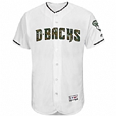 Arizona Diamondbacks Customized White Flexbase Collection 2016 Memorial Day Stitched Baseball Jersey,baseball caps,new era cap wholesale,wholesale hats