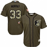 Baltimore Orioles #33 Eddie Murray Green Salute to Service Stitched Baseball Jersey Jiasu,baseball caps,new era cap wholesale,wholesale hats