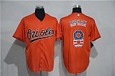 Baltimore Orioles #8 Cal Ripken Orange USA Flag Fashion Stitched Baseball Jersey,baseball caps,new era cap wholesale,wholesale hats