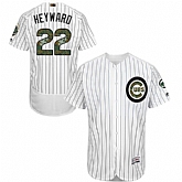 Chicago Cubs #22 Jason Heyward White(Blue Strip) Flexbase Collection 2016 Memorial Day Stitched Baseball Jersey Jiasu,baseball caps,new era cap wholesale,wholesale hats