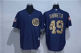 Chicago Cubs #49 Jake Arrieta Denim Blue Camo Stitched Baseball Jersey,baseball caps,new era cap wholesale,wholesale hats