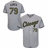 Chicago White Sox #79 Jose Abreu Gray Flexbase Collection 2016 Memorial Day Stitched Baseball Jersey Jiasu,baseball caps,new era cap wholesale,wholesale hats