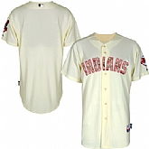 Cleveland Indians Blank Cream Camo Cool Base Stitched Baseball Jersey Jiasu,baseball caps,new era cap wholesale,wholesale hats