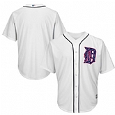 Detroit Tigers Customized White 2016 Fashion Stars & Stripes Flexbase Stitched Baseball Jersey,baseball caps,new era cap wholesale,wholesale hats