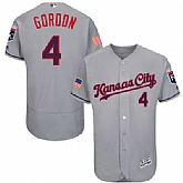 Kansas City Royals #4 Alex Gordon Gray 2016 Fashion Stars & Stripes Flexbase Stitched Baseball Jersey Jiasu,baseball caps,new era cap wholesale,wholesale hats