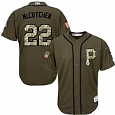 Pittsburgh Pirates #22 Andrew McCutchen Green Salute to Service Stitched Baseball Jersey Jiasu,baseball caps,new era cap wholesale,wholesale hats