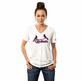 Women St. Louis Cardinals Blank White 2016 Fashion Stars & Stripes New Cool Base Stitched Baseball Jersey Jiasu,baseball caps,new era cap wholesale,wholesale hats