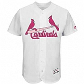 St. Louis Cardinals Blank White 2016 Mother's Day Flexbase Collection Stitched Baseball Jersey Jiasu,baseball caps,new era cap wholesale,wholesale hats
