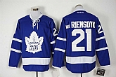Toronto Maple Leafs #21 James Van Riemsdyk New Blue Stitched NHL Jersey,baseball caps,new era cap wholesale,wholesale hats