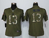 Women Limited Nike Indianapolis Colts #13 Hilton Green Salute To Service Stitched Jersey,baseball caps,new era cap wholesale,wholesale hats