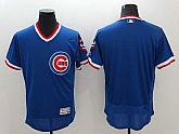 Chicago Cubs Blank Mitchell And Ness Blue 2016 Flexbase Collection Stitched Pullover Jersey,baseball caps,new era cap wholesale,wholesale hats