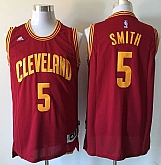 Cleveland Cavaliers #5 J.R. Smith Red Revolution 30 Swingman Stitched Jersey,baseball caps,new era cap wholesale,wholesale hats