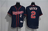 Minnesota Twins #2 Brian Dozier Navy Blue 2016 Flexbase Collection Stitched Baseball Jersey,baseball caps,new era cap wholesale,wholesale hats